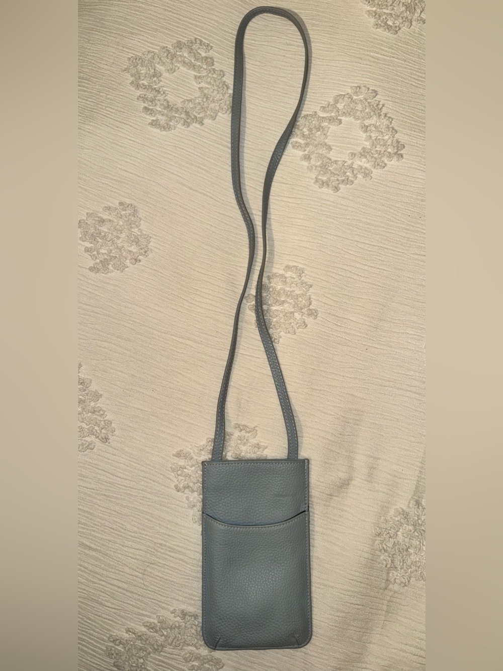 Christopher Kon Crossbody Phone Pouch in Baby Blue
